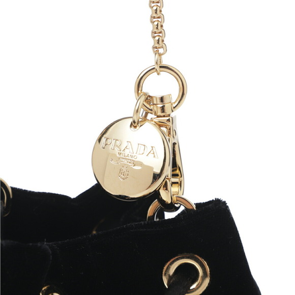 Prada VELVET PORCH Black Bag - Picture 7 of 8